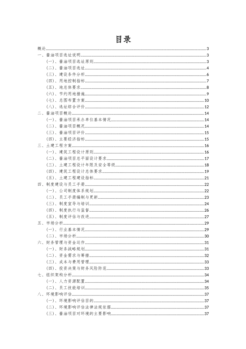 2025年酱油项目可行性分析报告_第2页