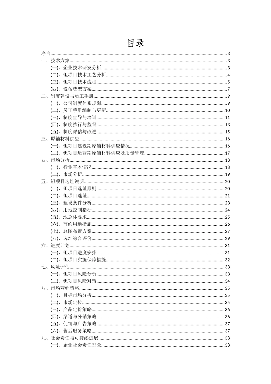 2025年钽项目可行性分析报告_第2页