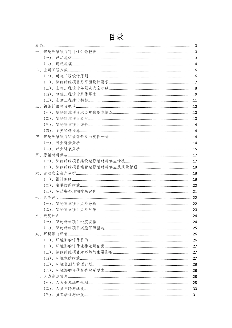 2025年锦纶纤维项目可行性分析报告_第2页