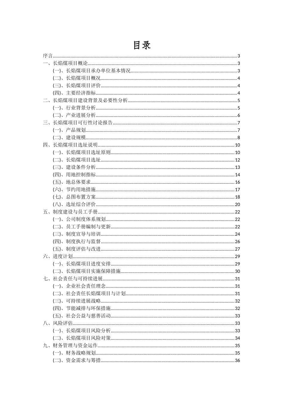 2025年长焰煤项目深度研究分析报告_第2页