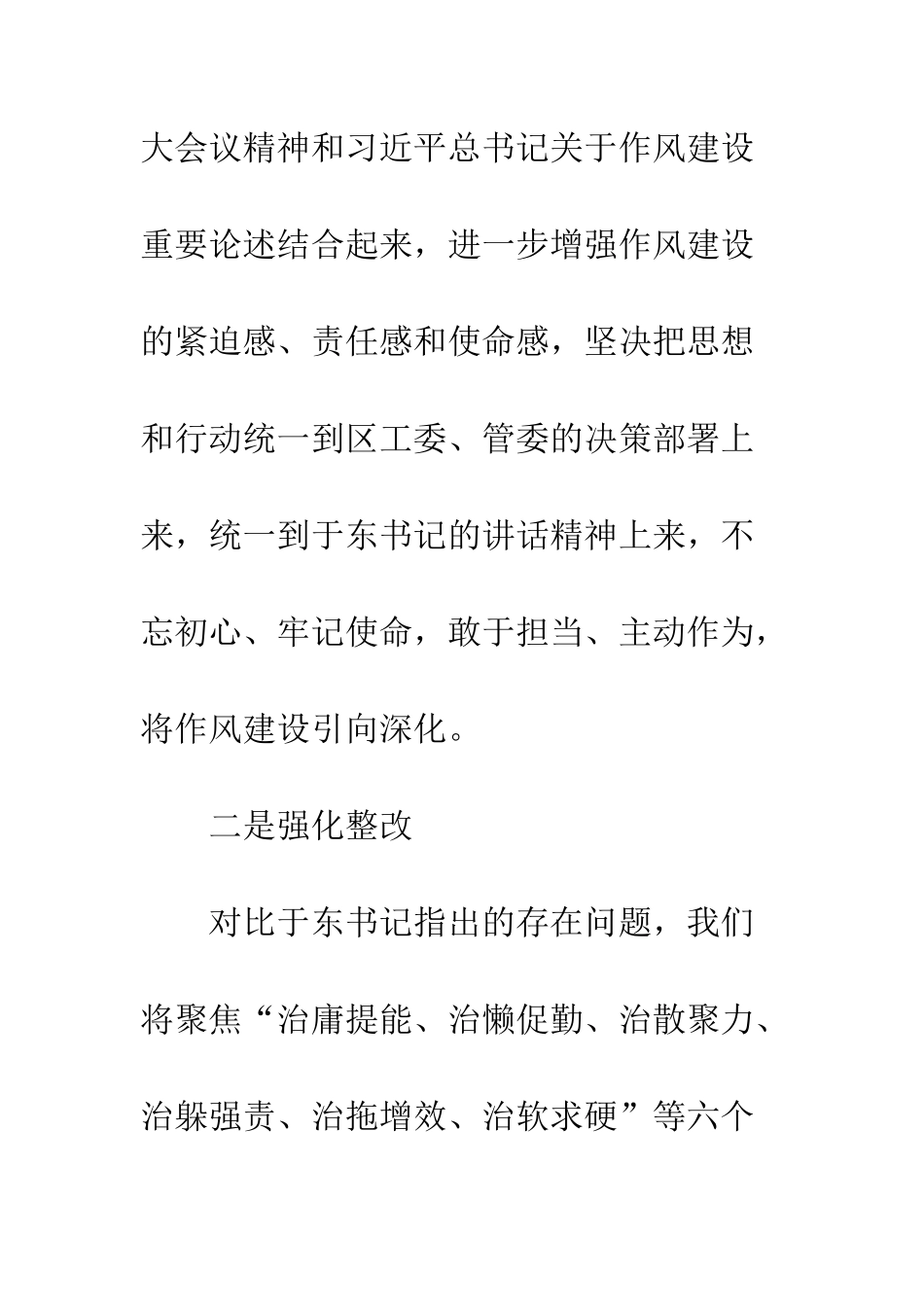 2025管理处贯彻落实区作风建设精神工作方案_第3页