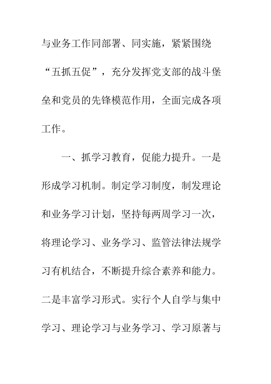 20XX信息中心党支部书记述职报告_第2页