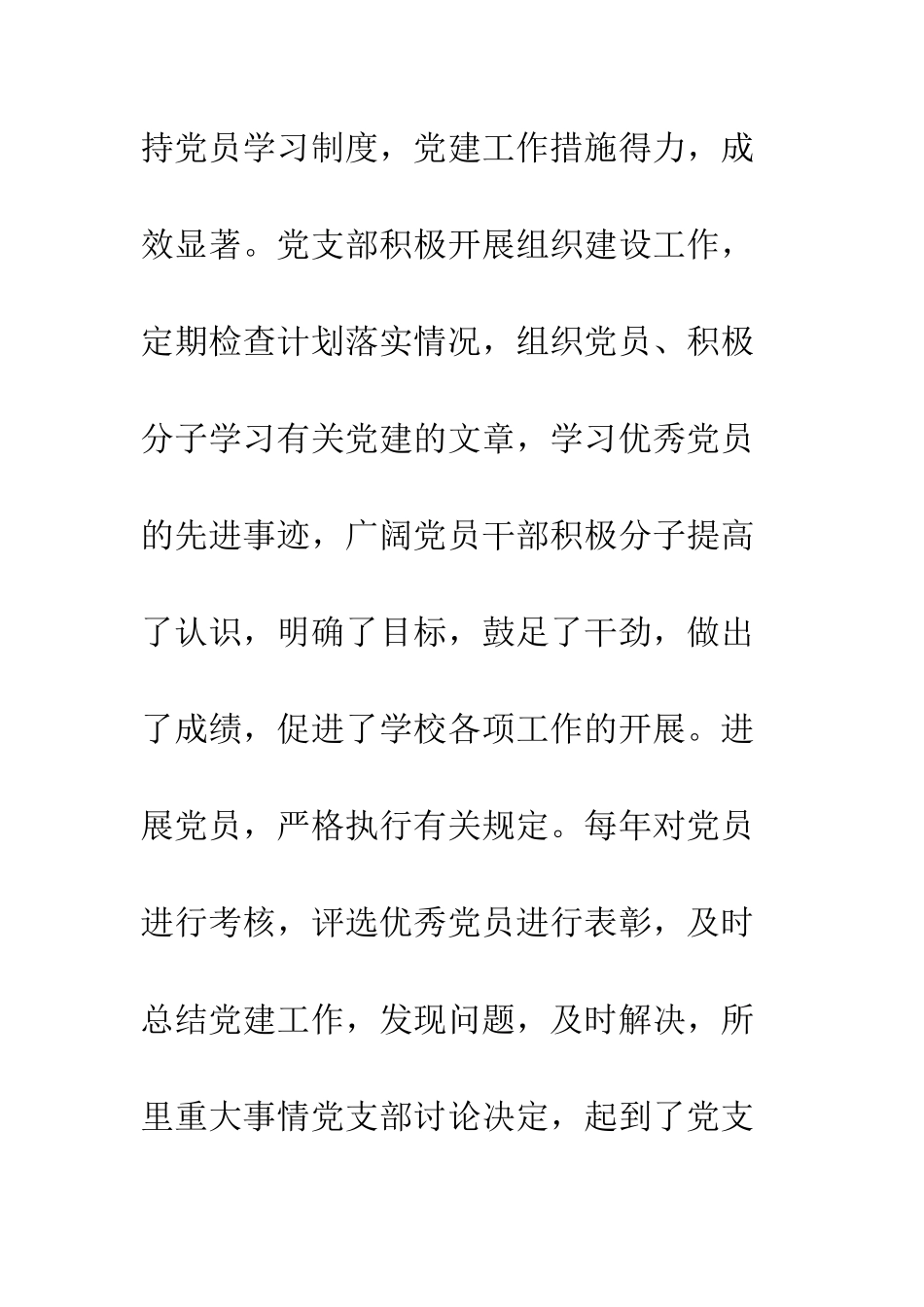 20XX党支部书记抓党建工作述职报告_第3页