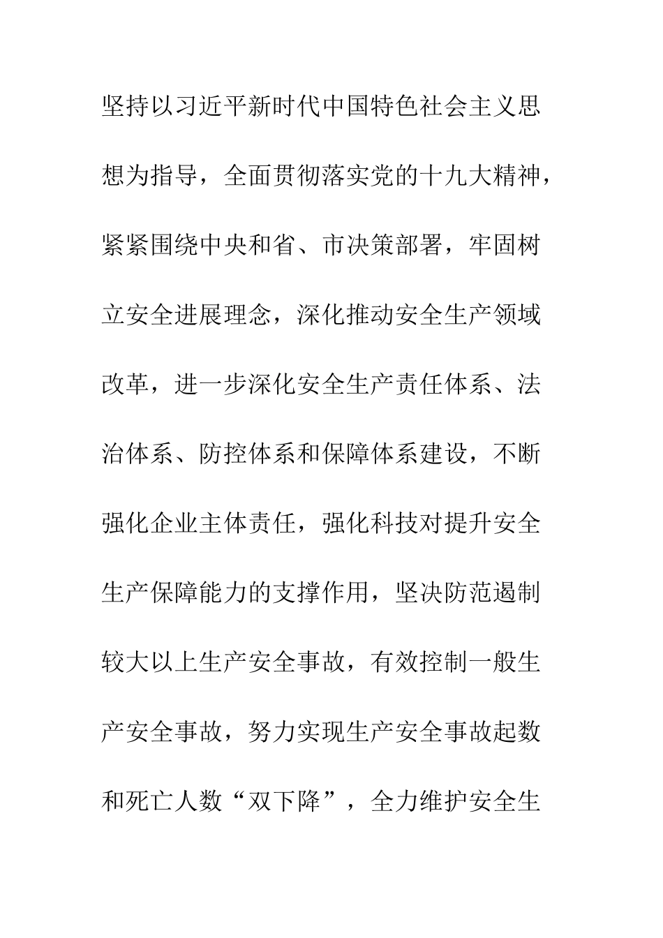 20XX全区安全生产工作要点_第2页