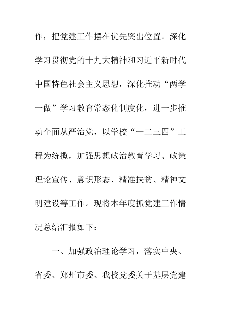 20XX年党总支书记抓党建工作述职报告_第2页