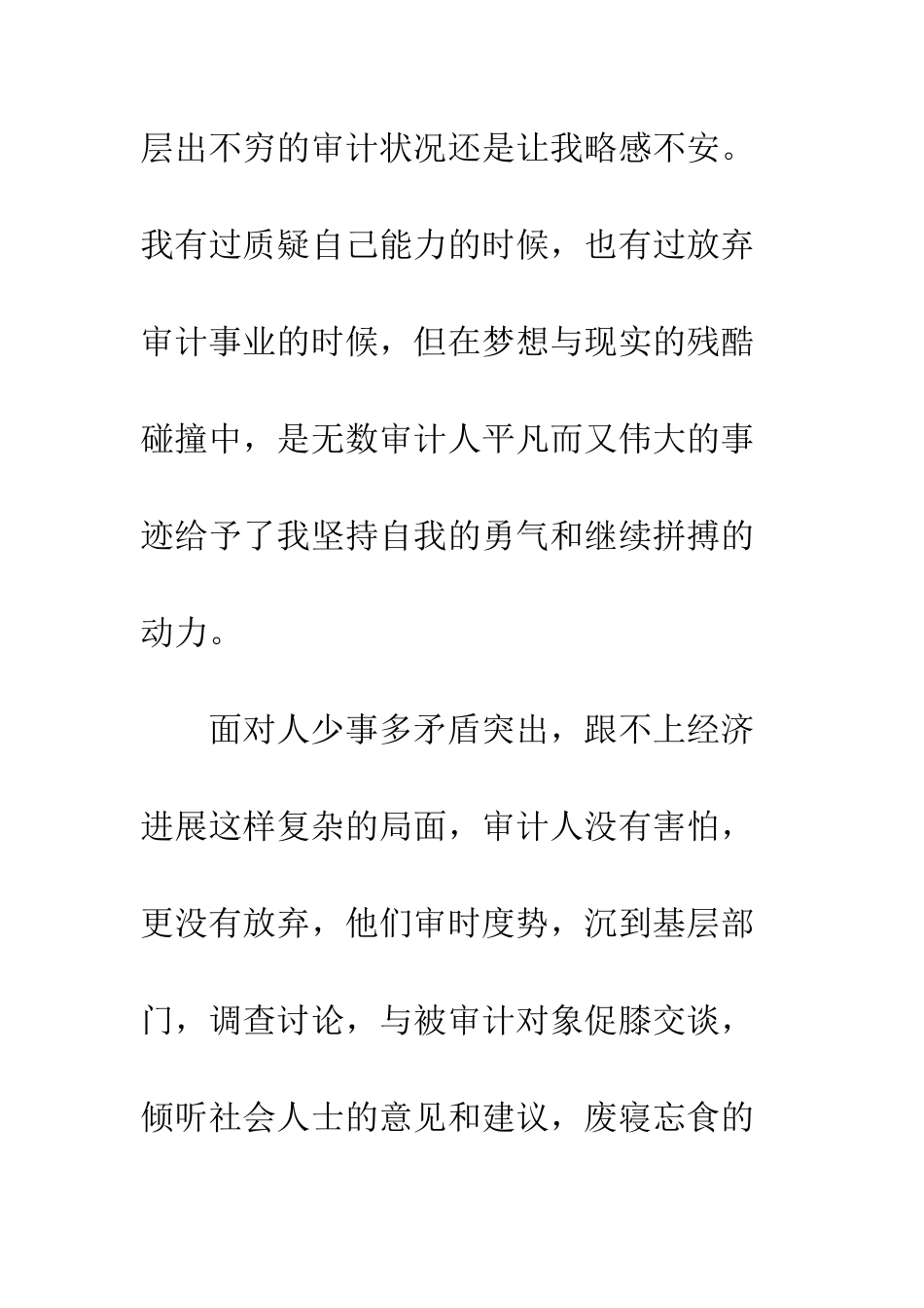 20XX年关于审计工作的散文_第3页