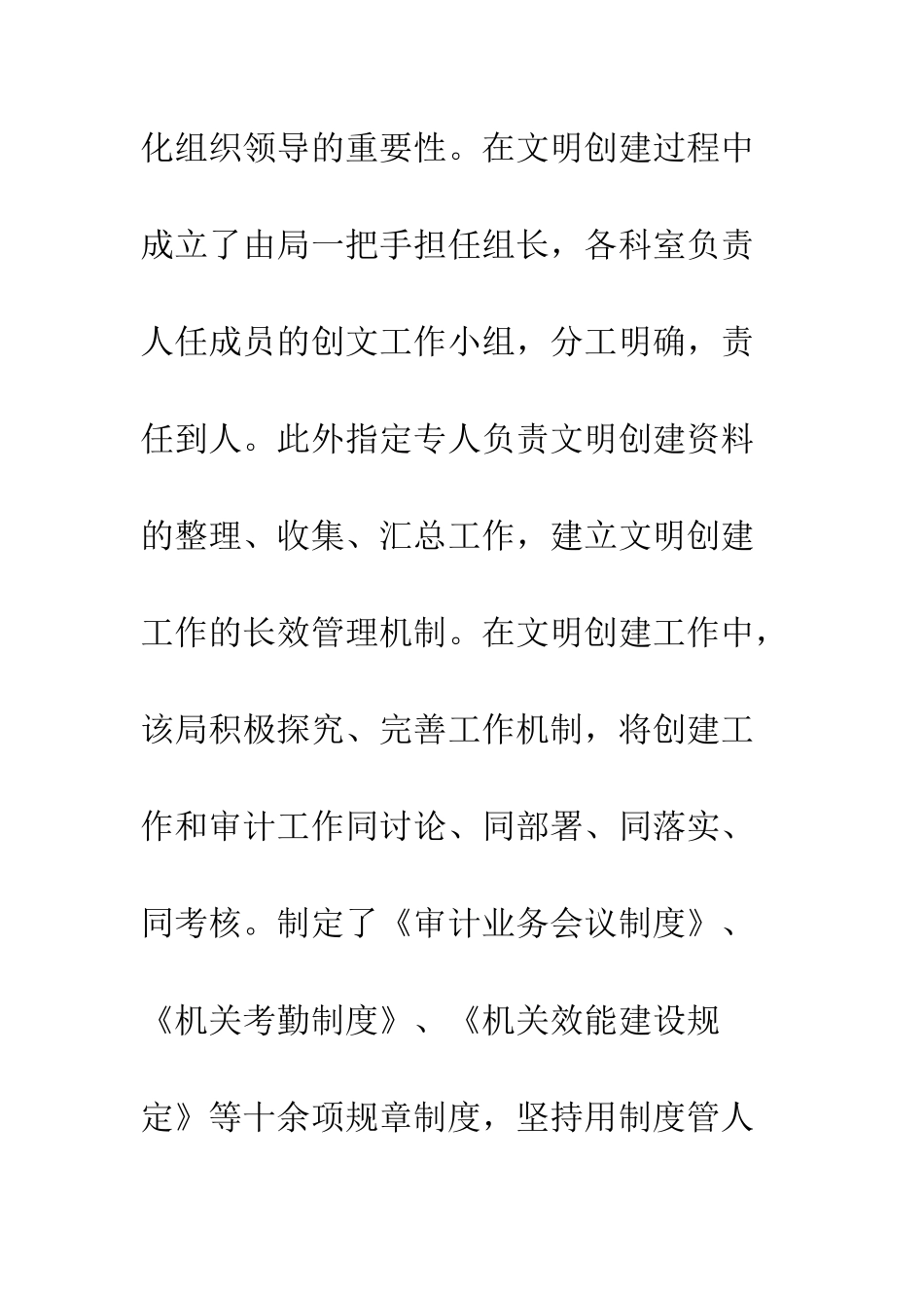 20XX年区审计局文明创建纪实_第3页