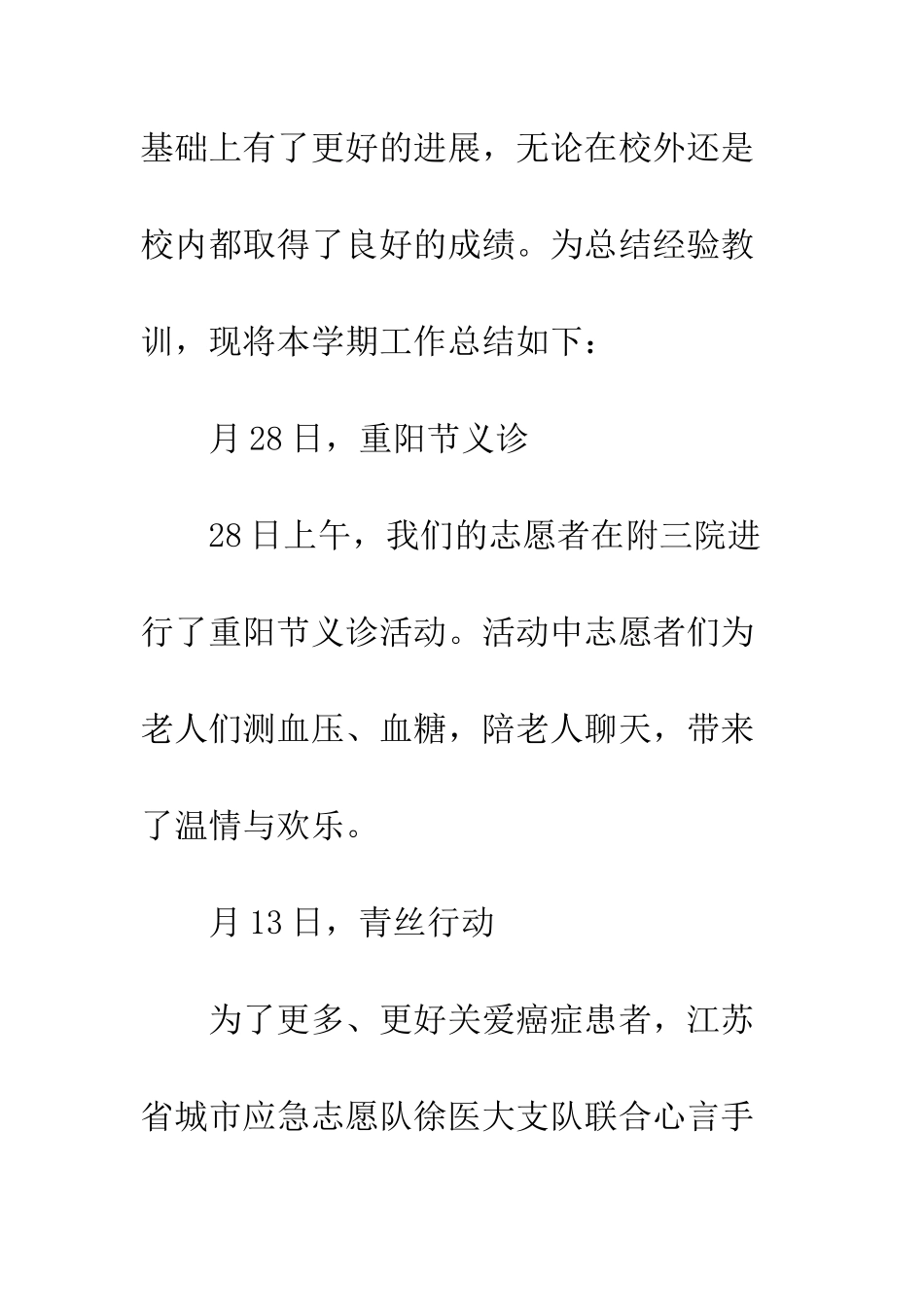 20XX年志愿队工作总结_第2页