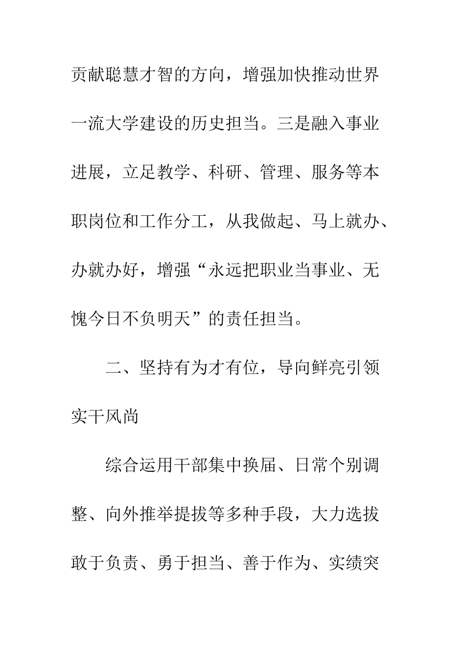20XX年新时代高校组织工作座谈会发言稿_第3页