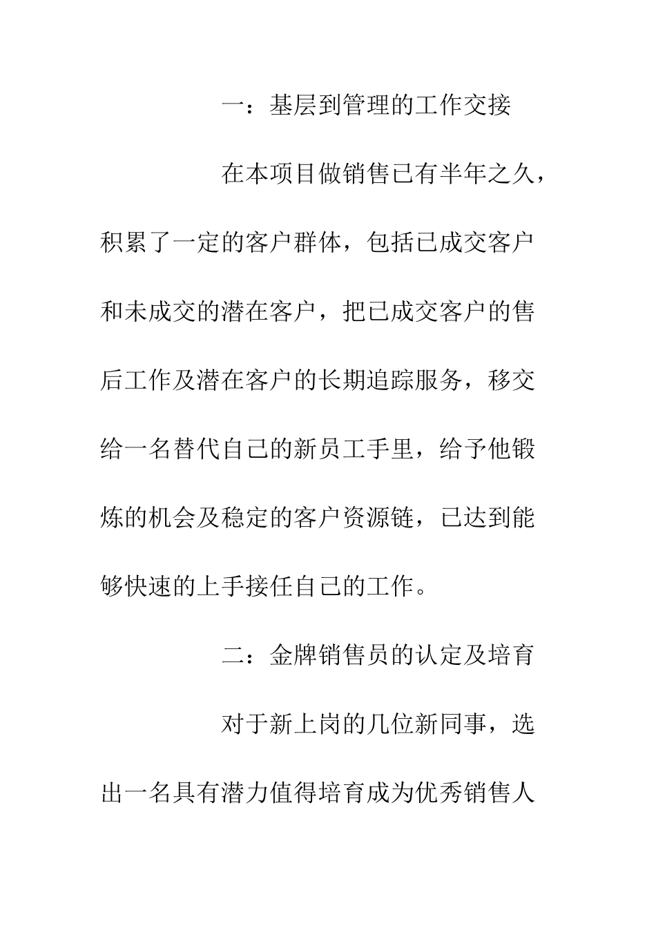 20XX年销售经理工作计划汇总_第2页