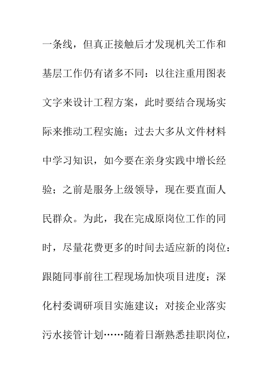 20XX挂职干部工作历练感悟_第2页