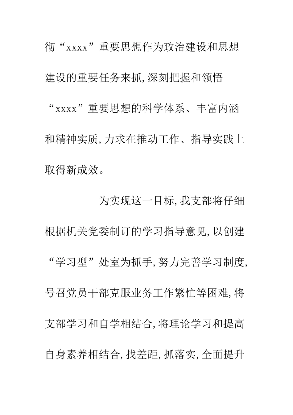 20XX最新党支部年度工作计划_第2页