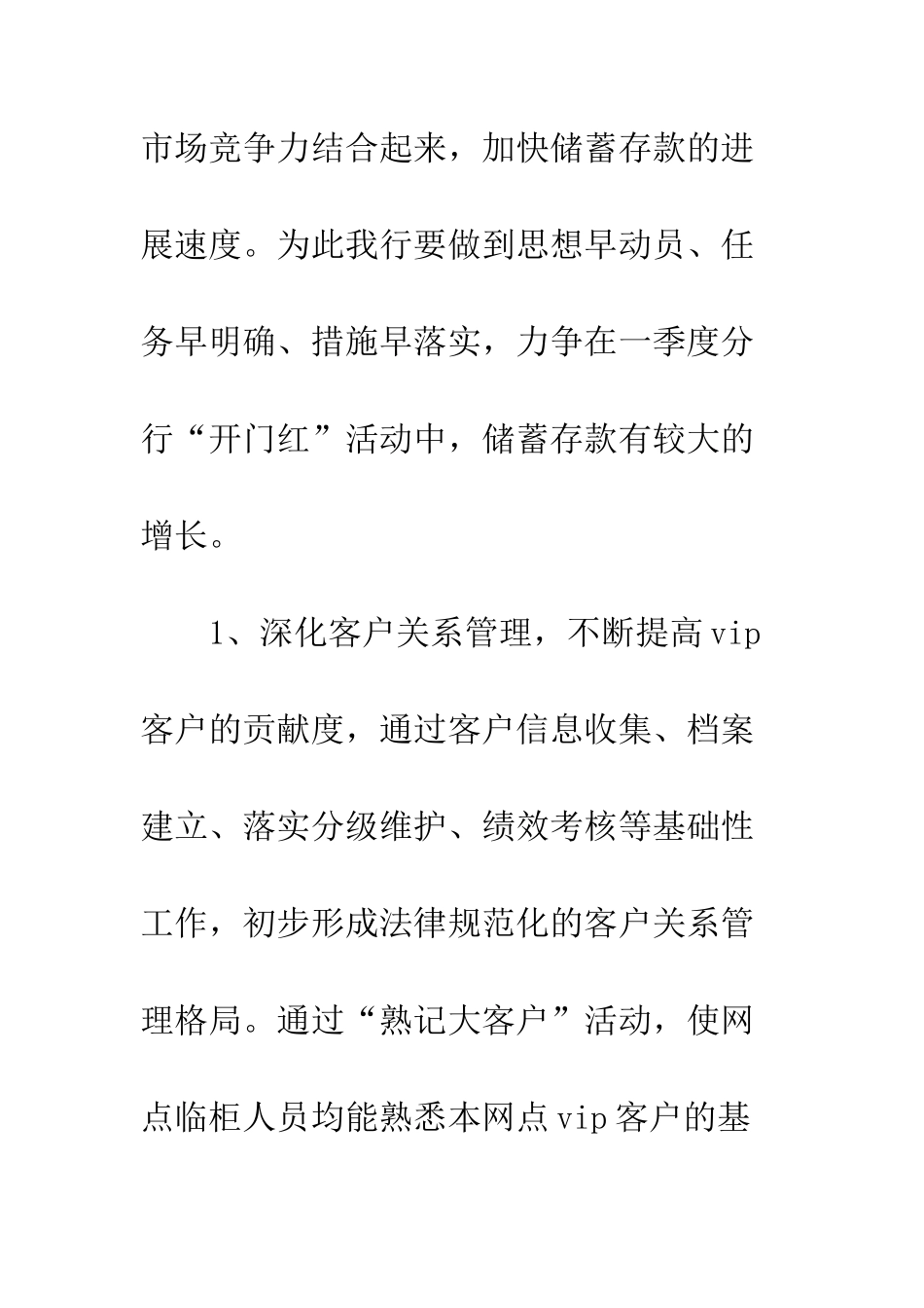 20XX最新银行零售业务发展计划模板_第2页