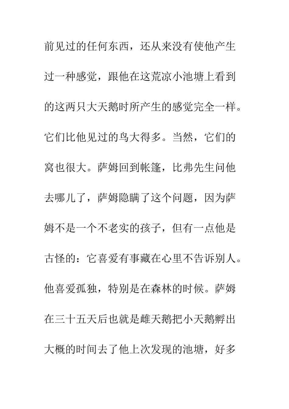 《吹小号的天鹅》读后感_第3页