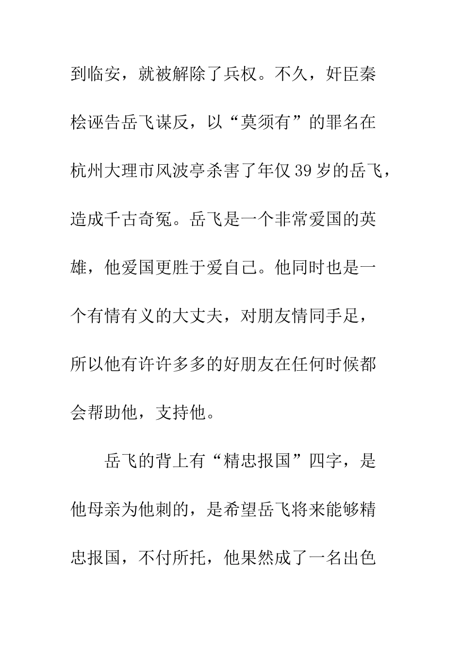 《岳飞传》读后感-1_第3页