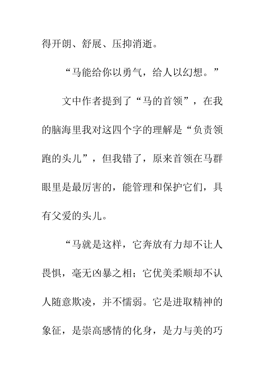 《巩乃斯的马》读后感_第3页