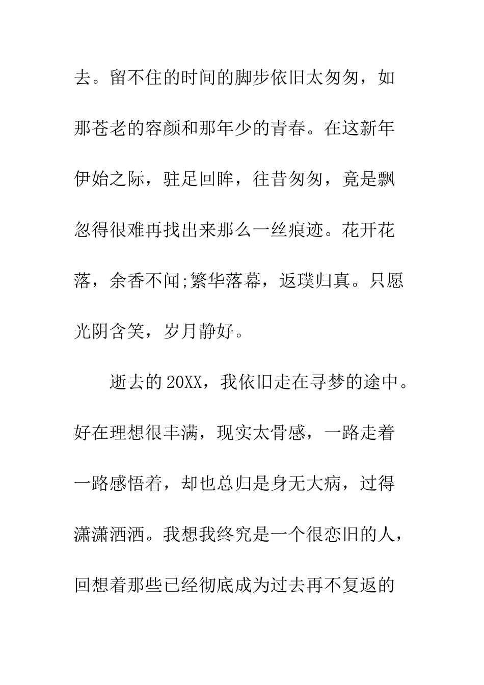 《致敬逝去的20XX》读后感_第2页