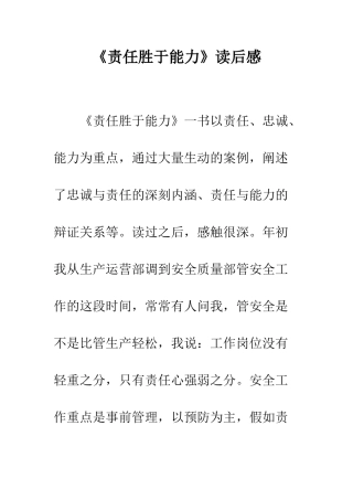《责任胜于能力》读后感-13