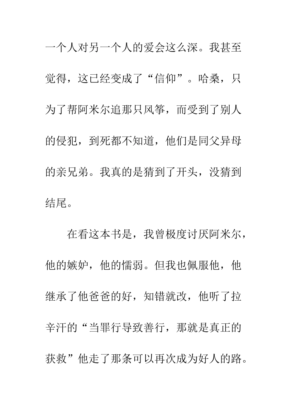 《追风筝的人》读后感_第2页