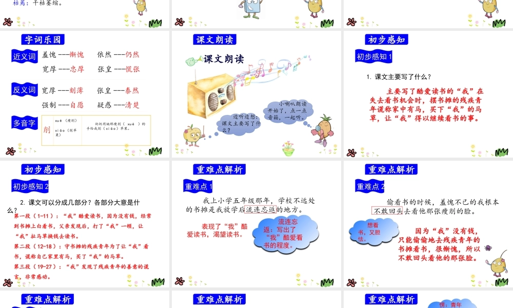 10 别饿坏了那匹马