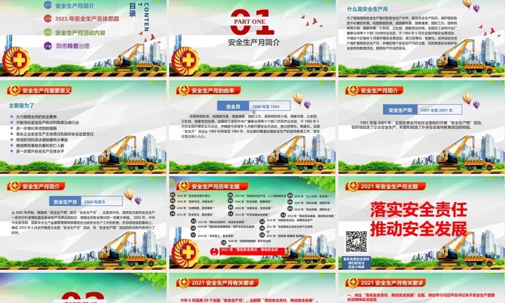 安全生产月启动课件