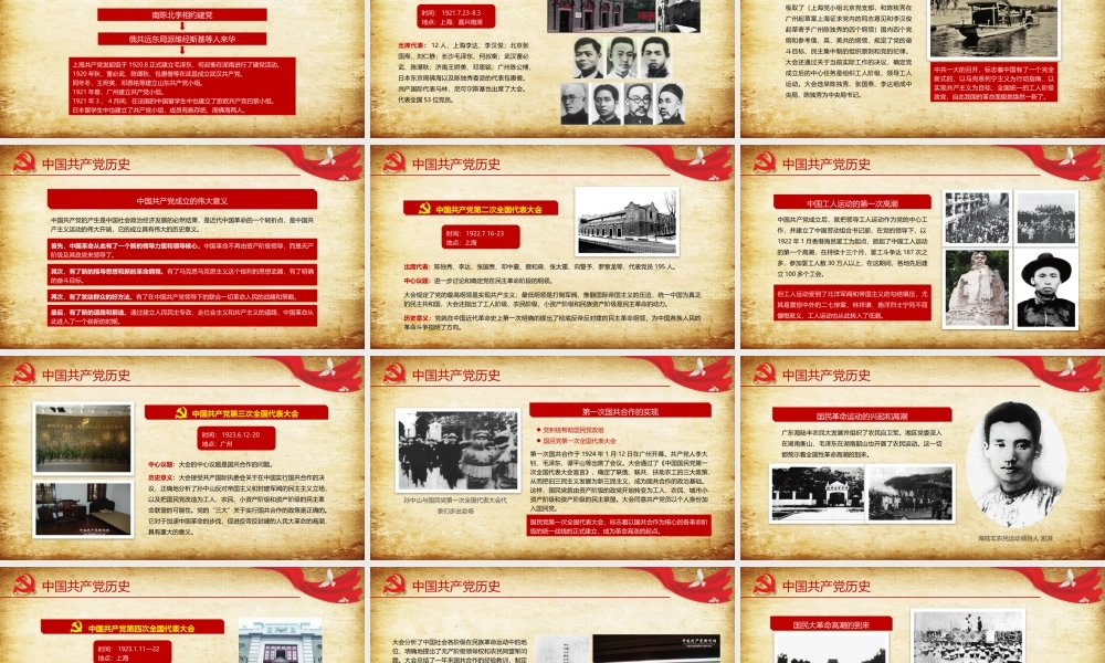 七一建党某某学校党史国史教育讲座PPT (2)