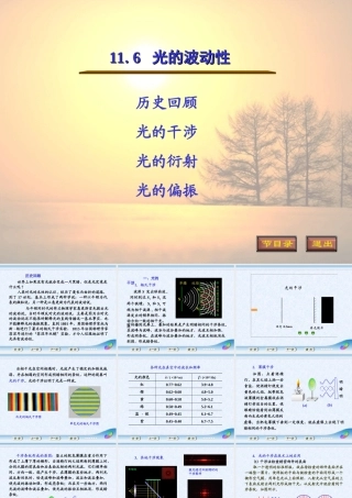 11.6  光的波动性
