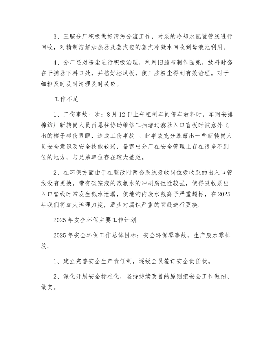 三胺厂安全环保工作总结_第3页