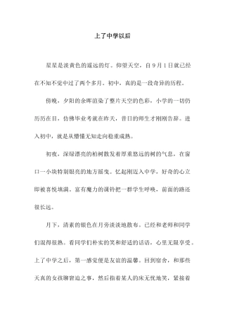 上了中学以后-6