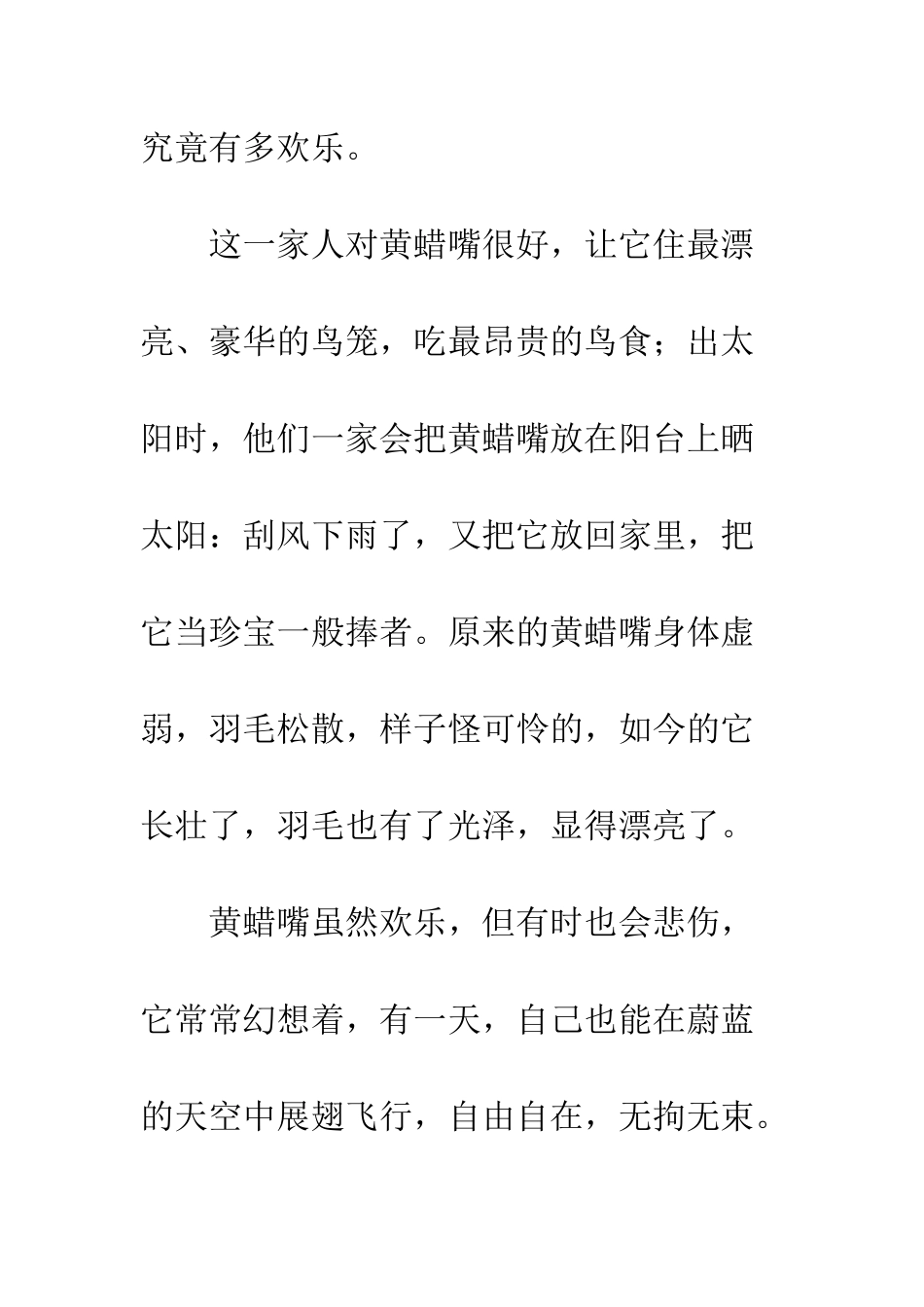 不会飞的小小鸟_第2页