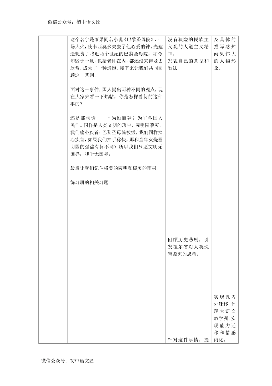文明无国界，和平无国界——《就英法联军远征中国致巴特勒上尉的信》教案_第3页