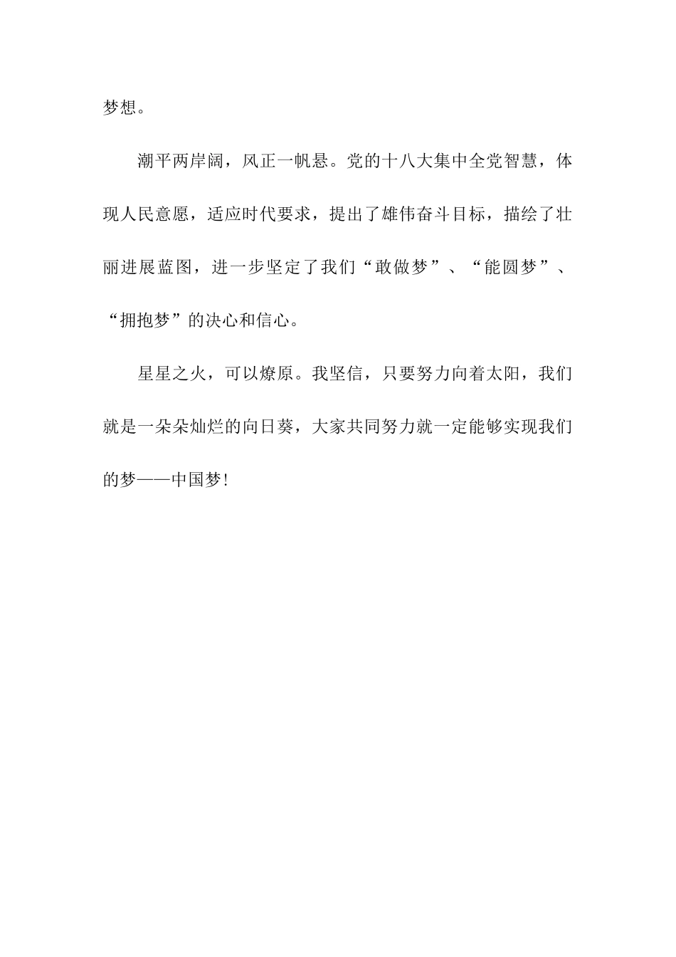 中国梦实践报告范文_第3页