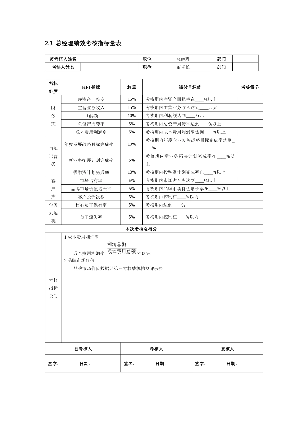 菜东家绩效考核方案_第3页
