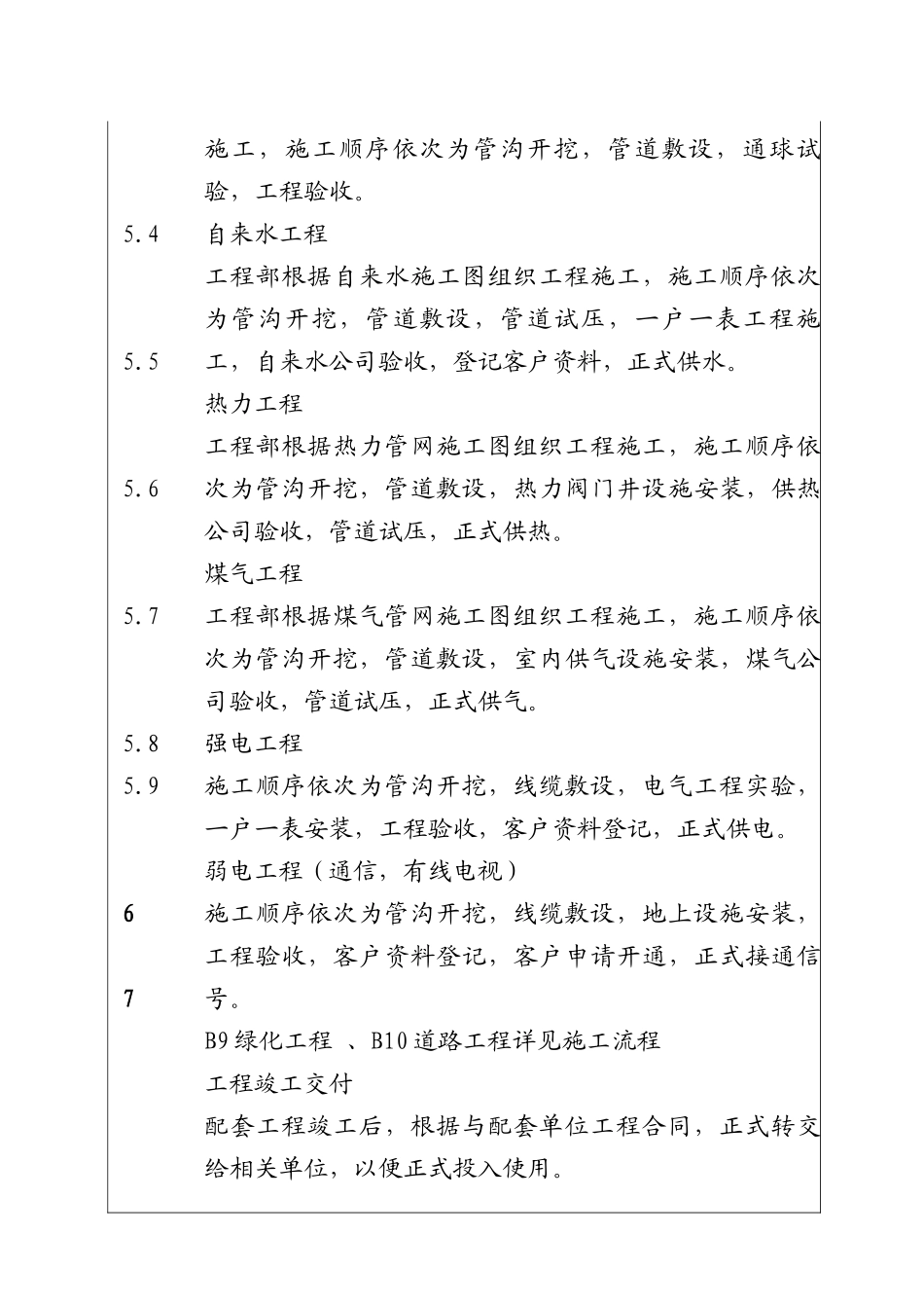 城市建设集团股份有限公司配套工程施工管理程序_第2页