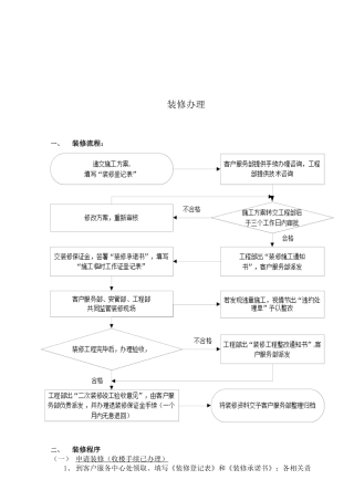 大厦装修指南梳理汇总