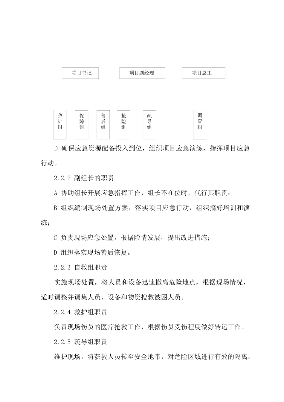 高速合同段火灾事故应急预案_第2页