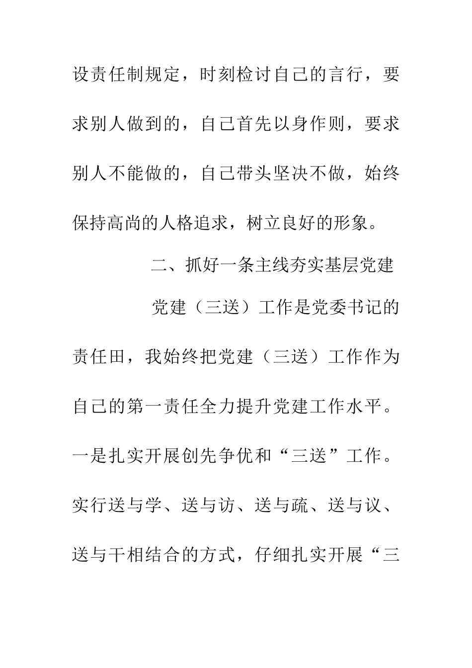 乡镇书记述德述职述廉汇报_第3页