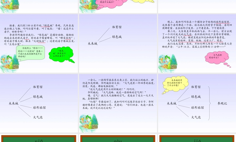 16﹡  未来城参观记