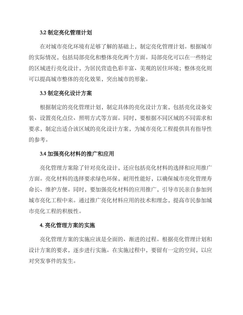 亮化管理方案_第2页