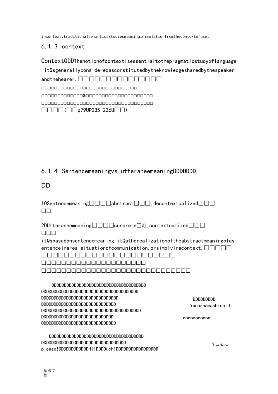 新版简明英语语言学Chapter6pragmatics语用学_第2页