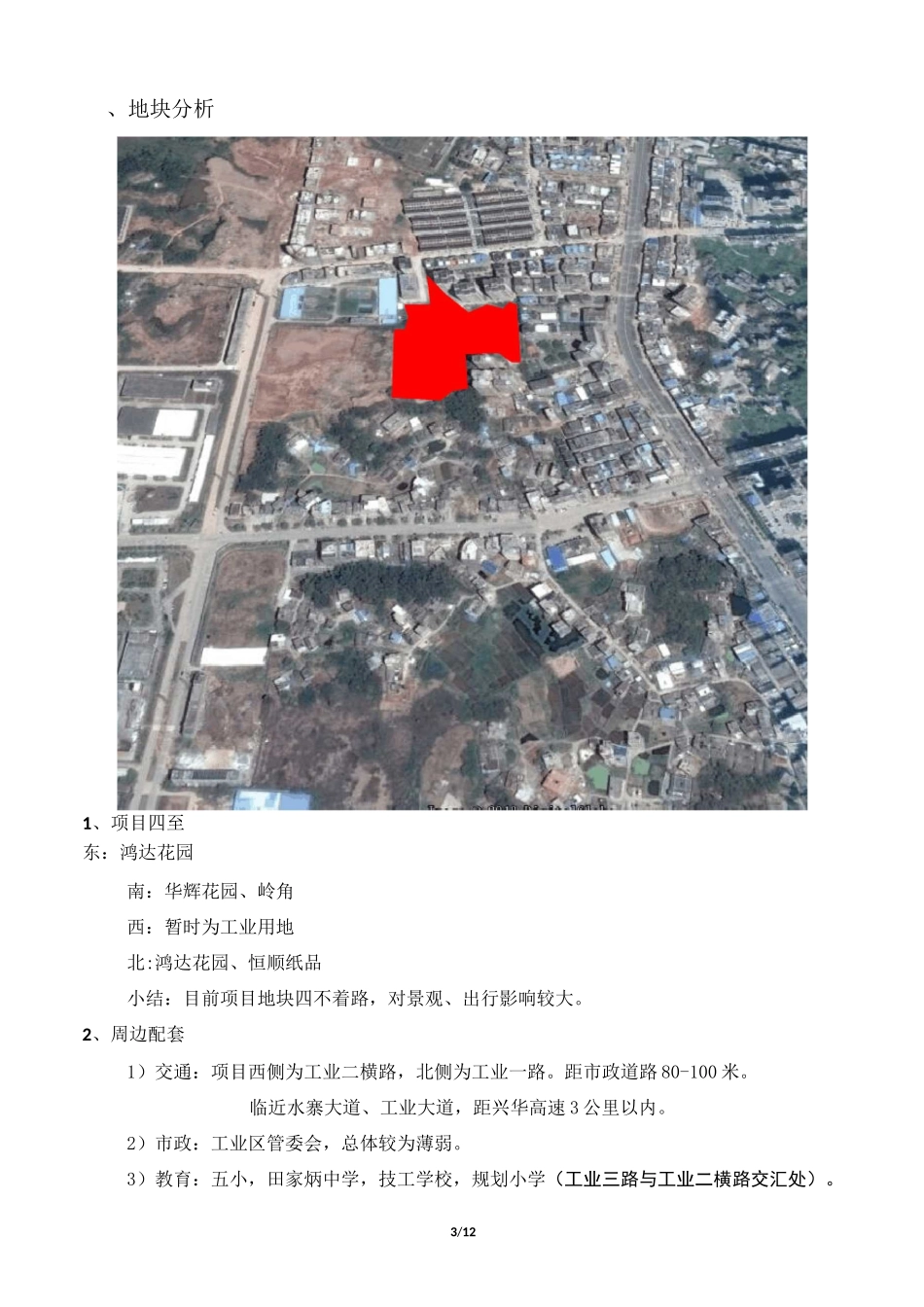 某某房地产住宅项目前策报告_第3页