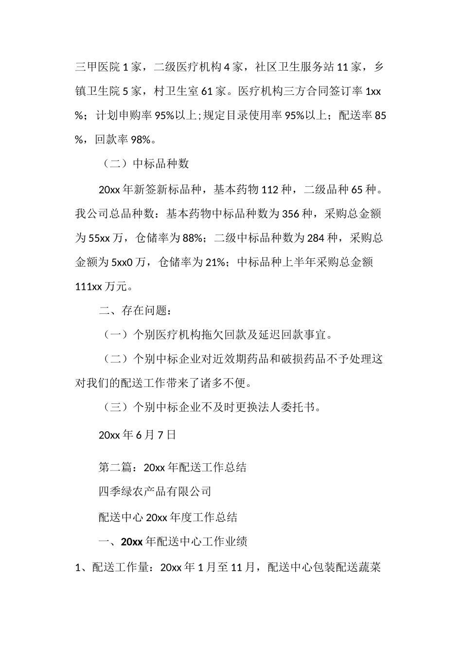 配送工作总结_第2页