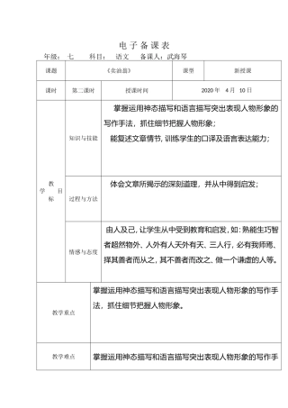 卖油翁 第二课时 2