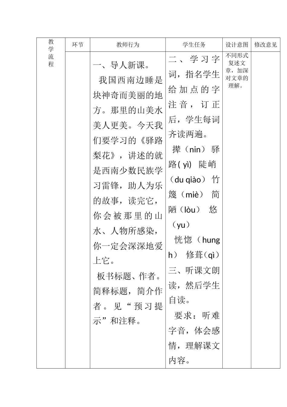 驿路梨花  第一课时 2_第2页