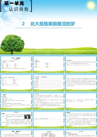 北大是我美丽羞涩的梦