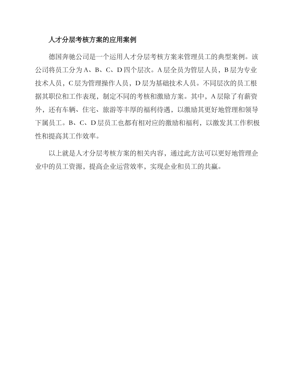 人才分层考核方案_第3页