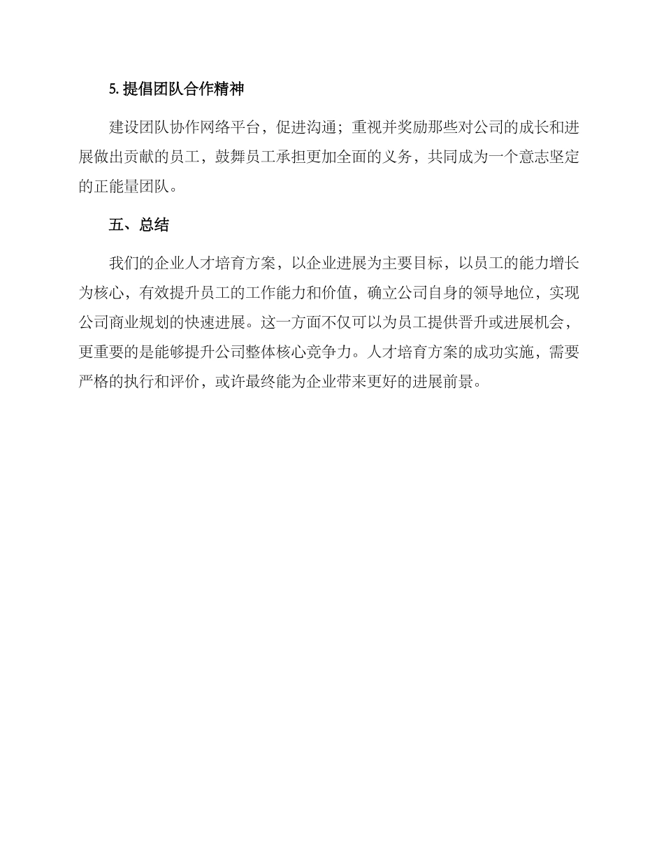 人才培养汇报方案_第3页