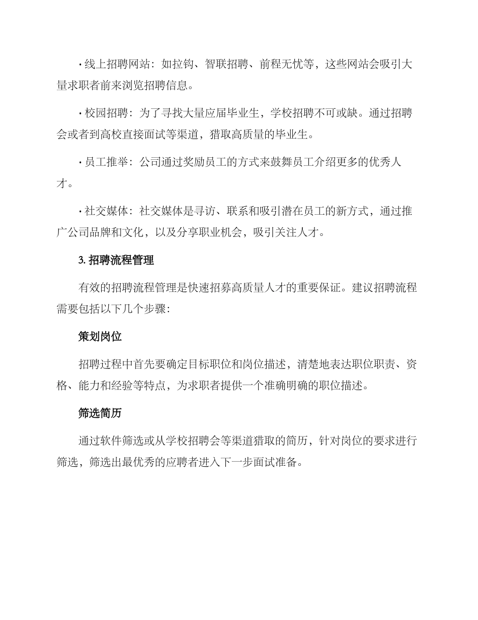 人才战略招聘方案_第2页