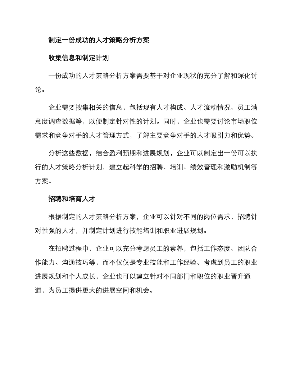 人才策略分析方案_第2页
