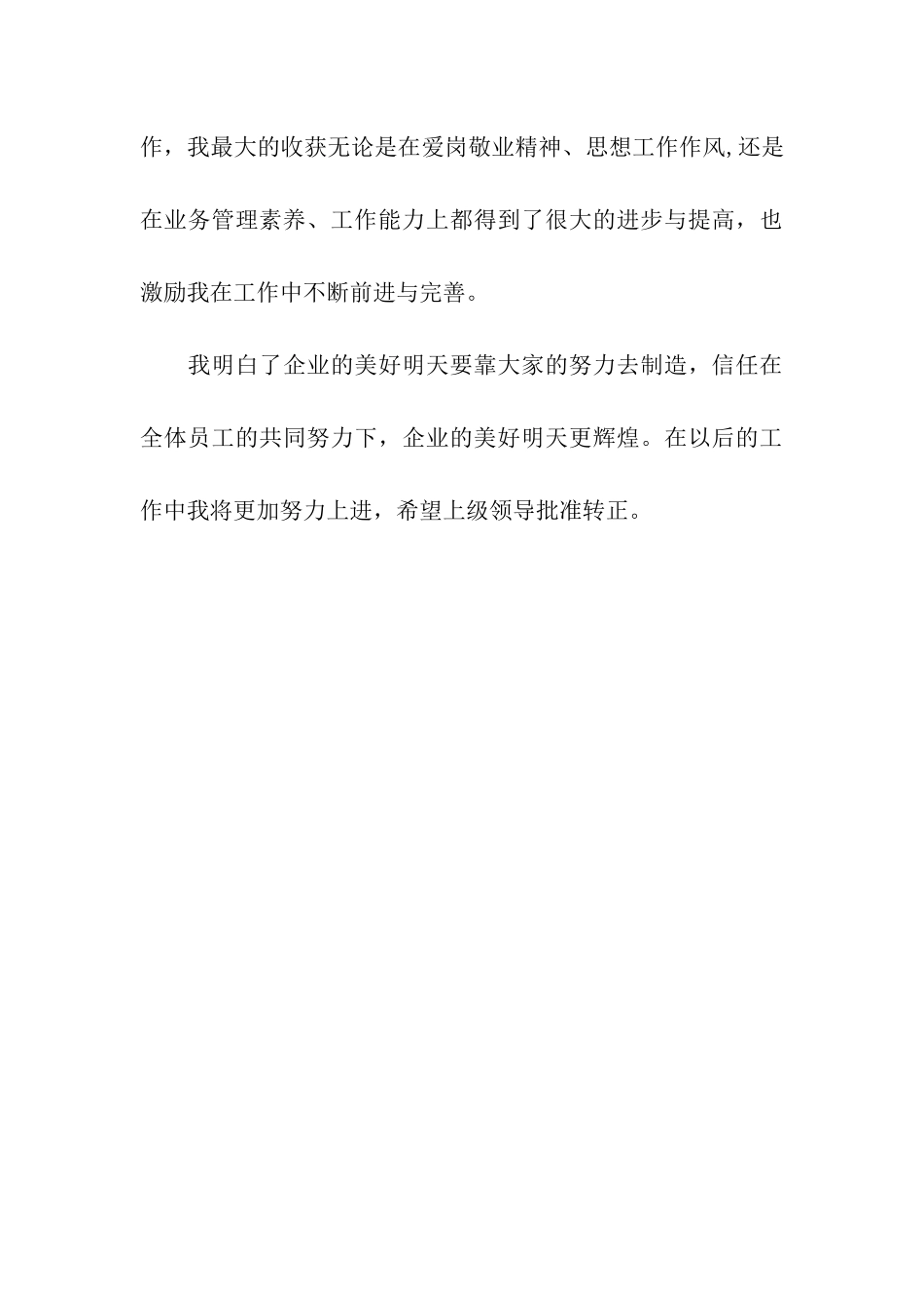 仓库管理员的转正申请书格式_第3页